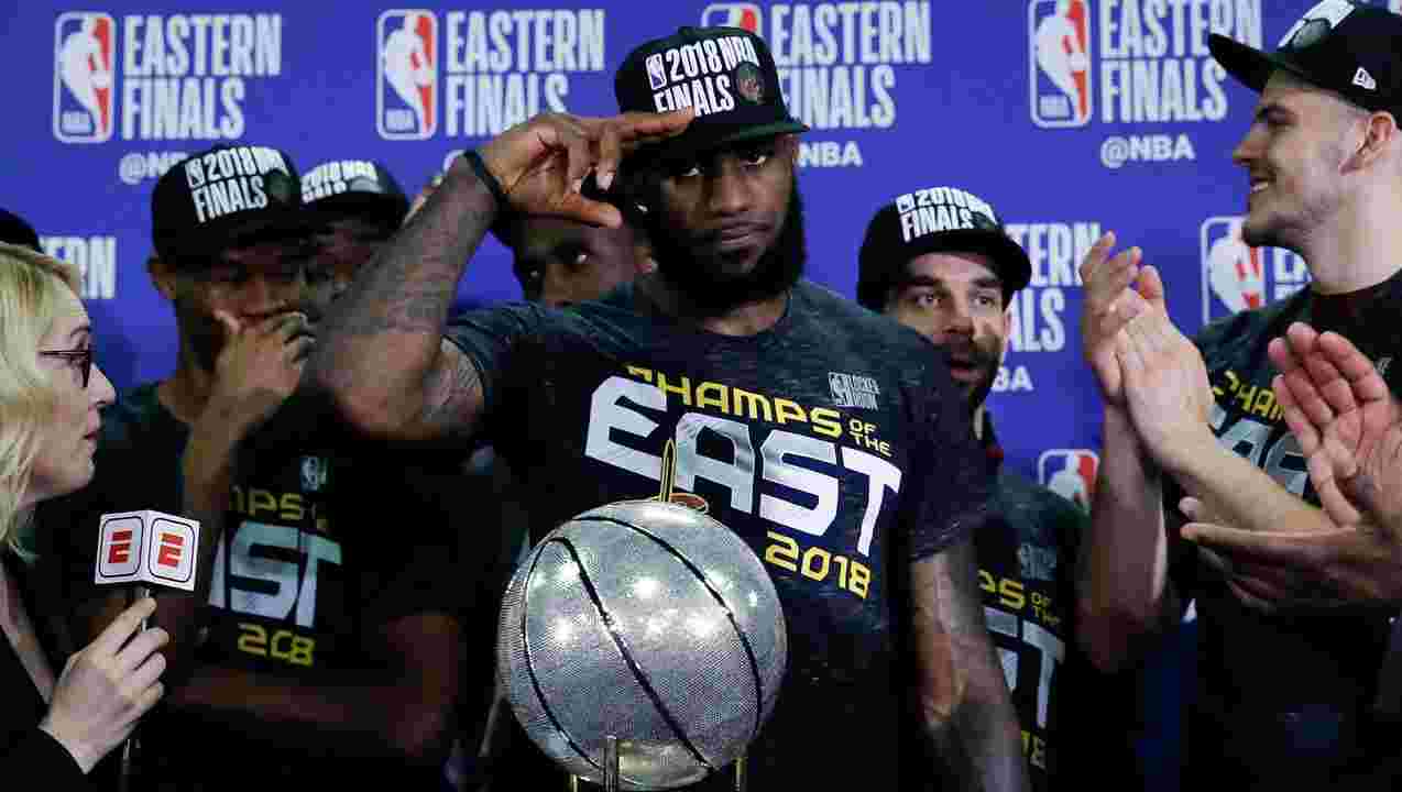 Cleveland Cavaliers Rap Meek Mill "Dreams & Nightmares" in Locker Room After Game 7 Victory