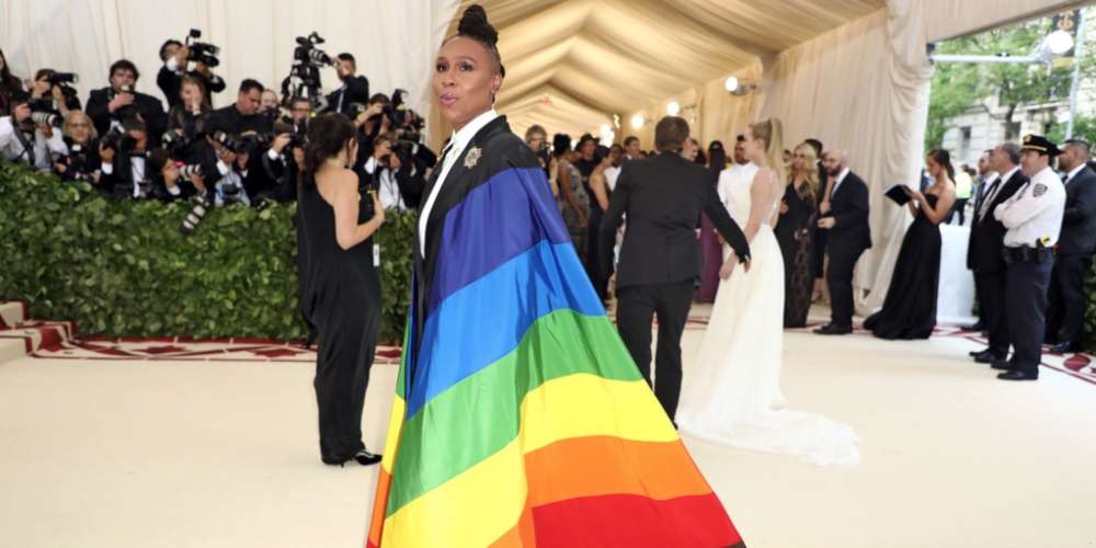Lena Waithe Rocked a Pride-Flag Cape at the Catholic-Themed Met Gala
