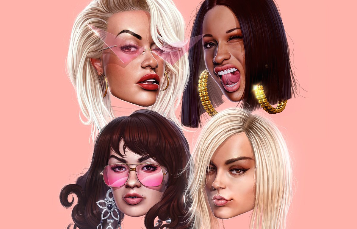 Rita Ora Releases "Girls" Featuring Cardi B, Bebe Rexha, and Charli XCX