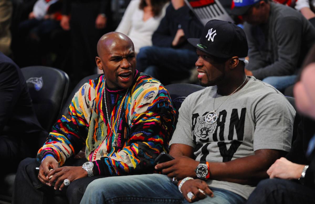 Floyd Mayweather Promises $1,000 to Whoever Trolls 50 Cent the Best