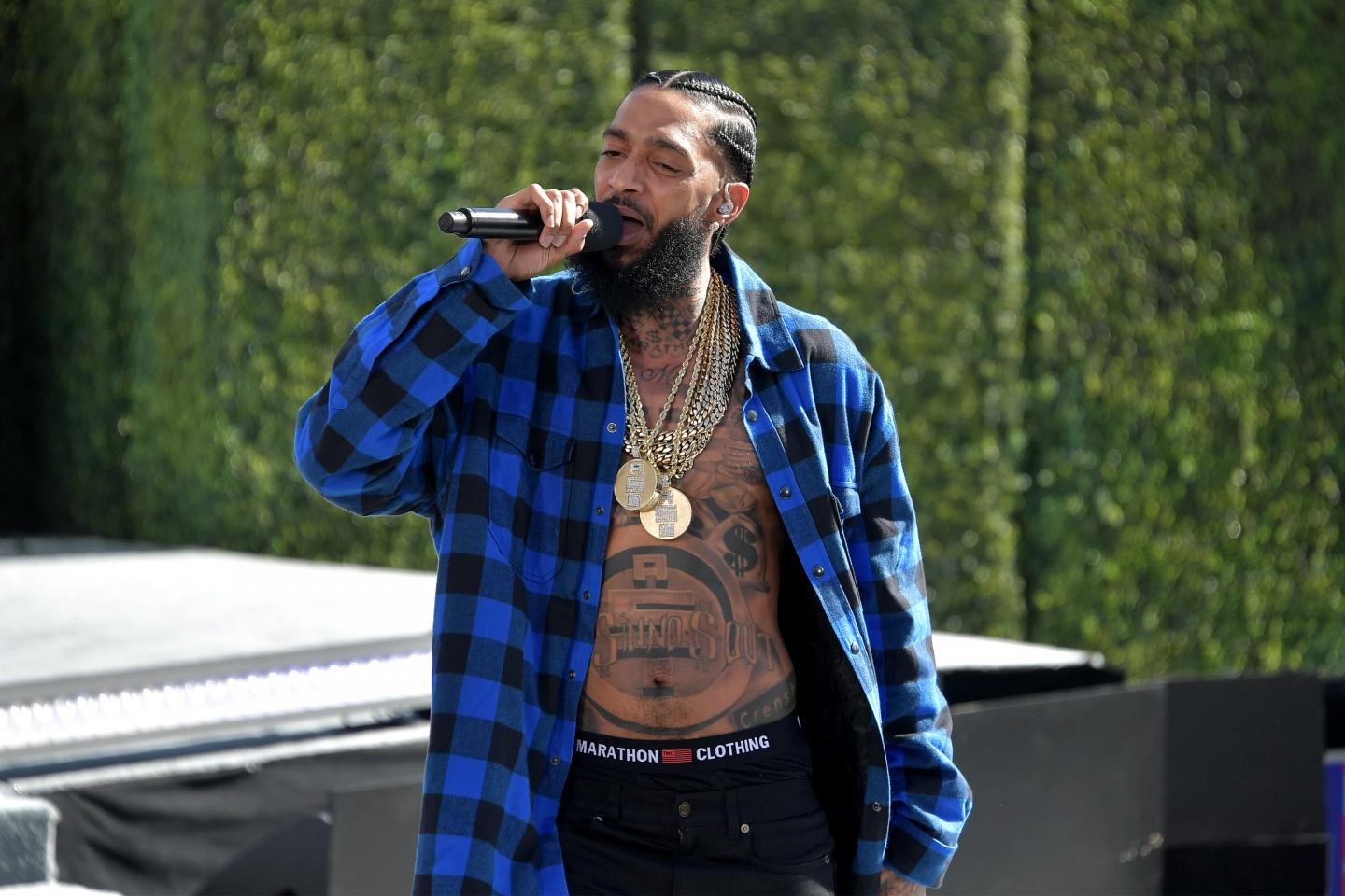 Shots Fired in Front of Nipsey Hussle's Clothing Store