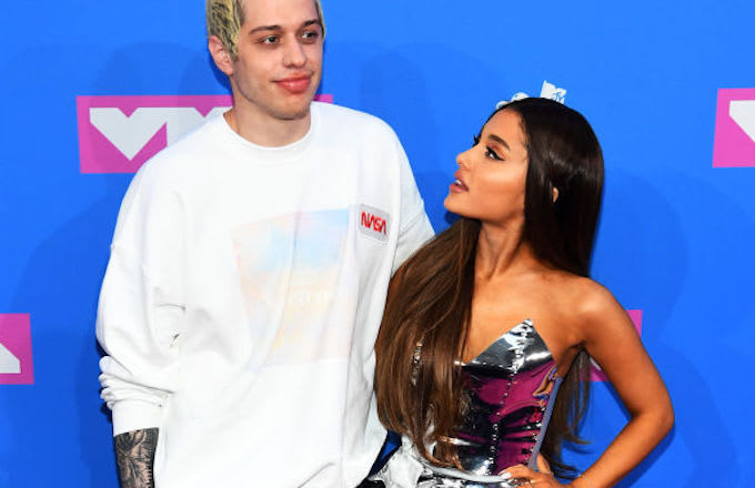 Pete Davidson Reportedly Axed Ariana Grande 'SNL' Spoof