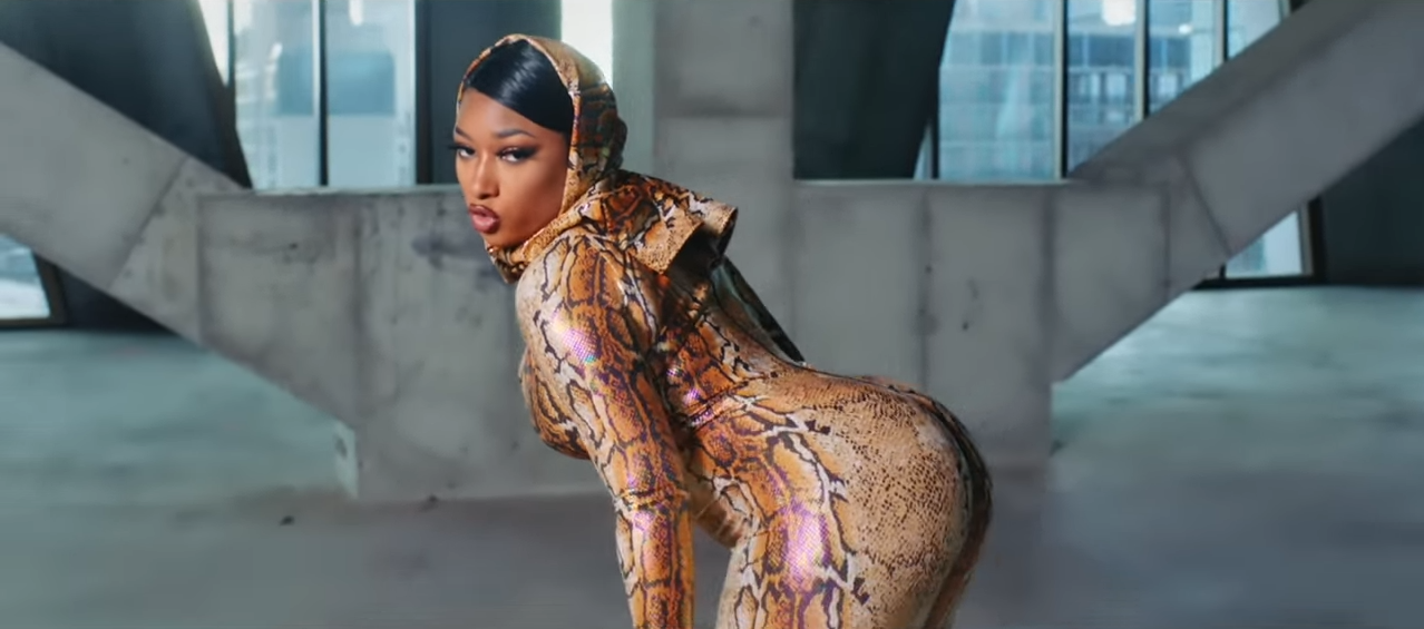 Megan Thee Stallion Introduces Tina Snow in Sultry 'B.I.T.C.H' Music Video + Drops 'Suga' EP
