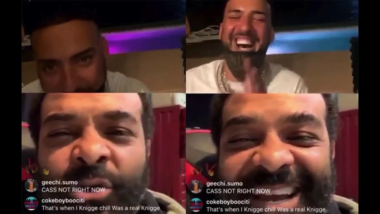French Montana and Jim Jones Squash 15 Year Beef on Instagram Live