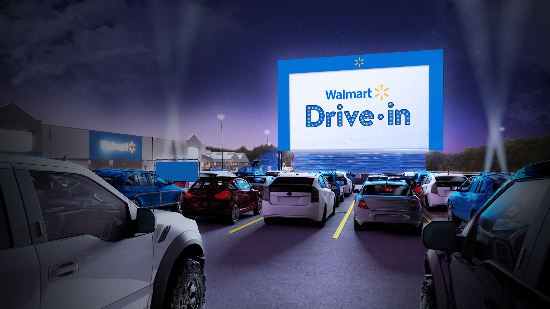 Walmart to Partner With Tribeca Enterprises to Transform Parking Lots to Drive-In Movie Theaters