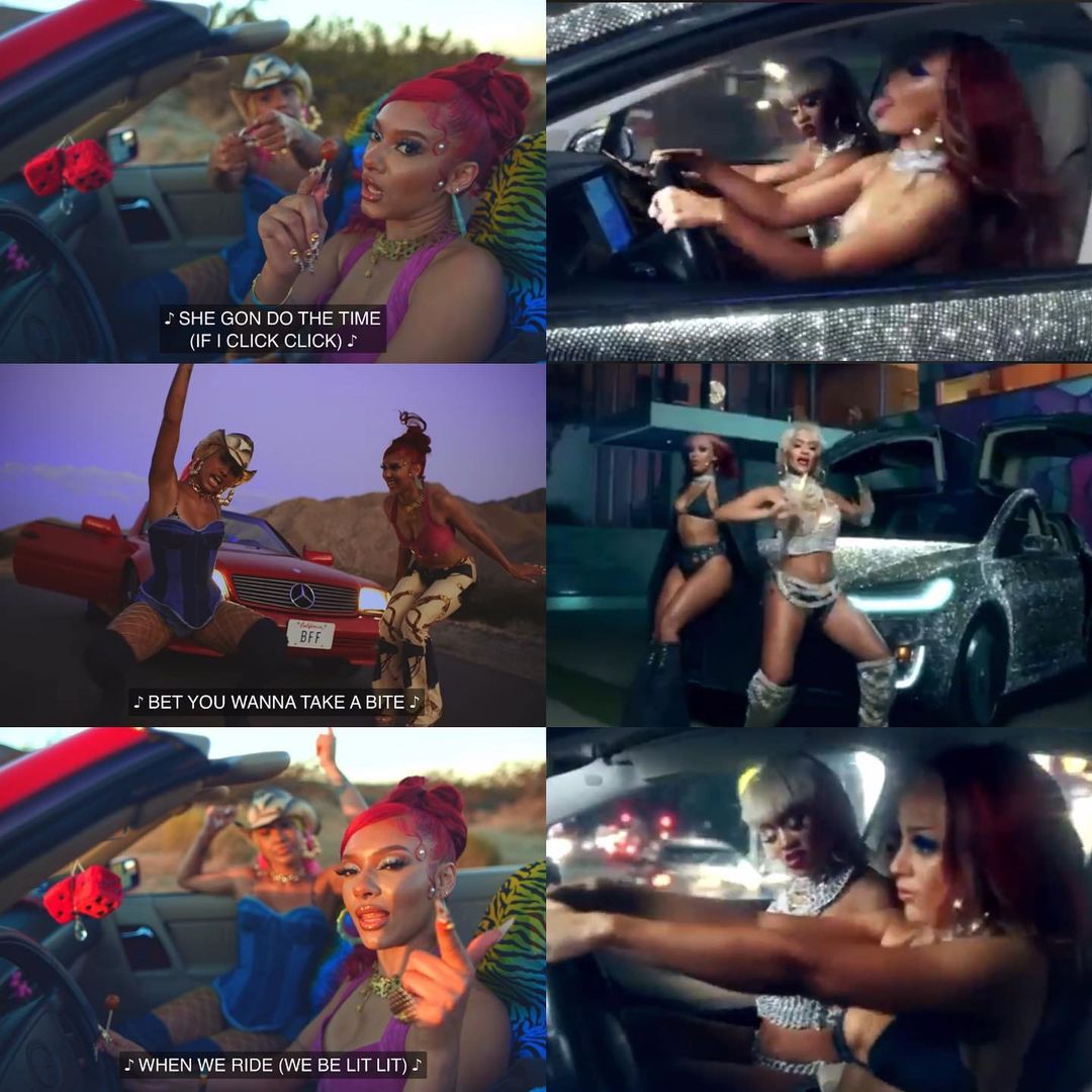 ceraadi accuses saweetie of stealing their BFF music video concept and song
