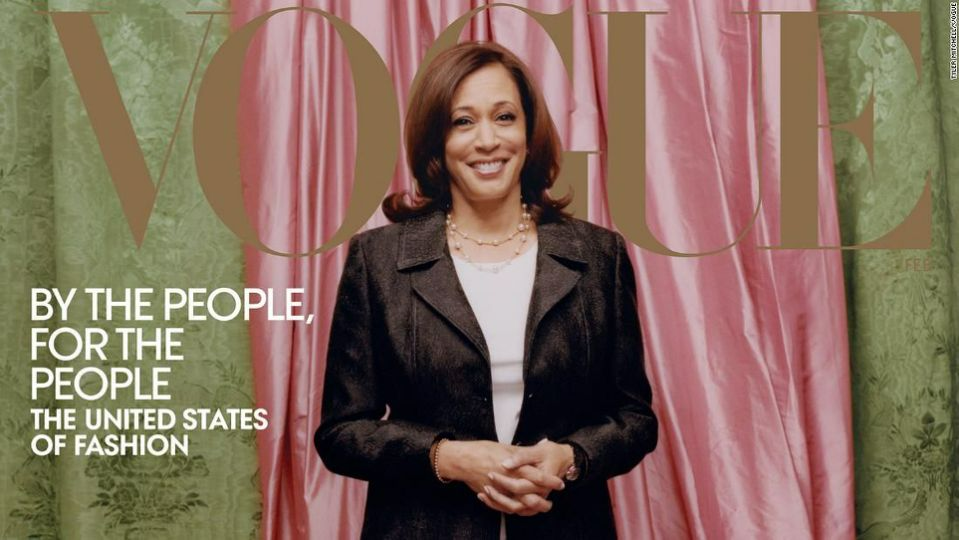 Kamala Harris Team Blinded by VP Elected Vogue Cover